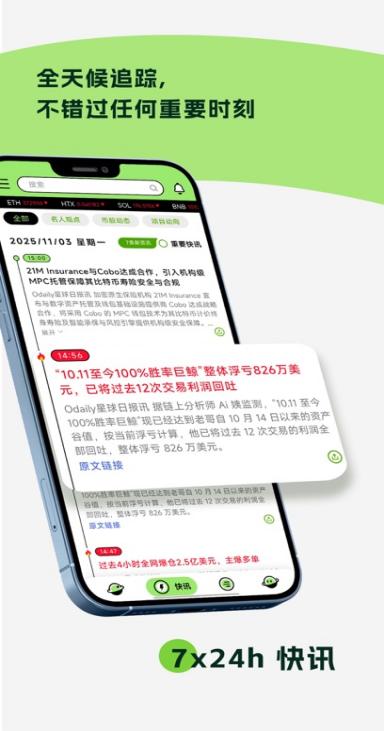 ouyi app 行情列表界面